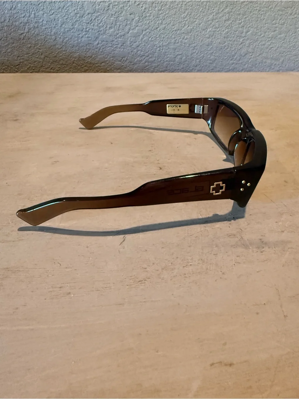 Spy + Optics Glace Sunglasses Brown Excellent Condition unisex